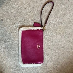 An authentic coach wallet